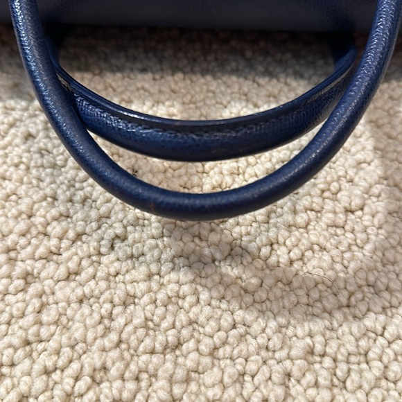 Furla Metropolis medium satchel in navy - Picture 3 of 11